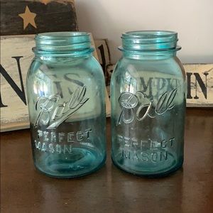 Antique ball mason jars